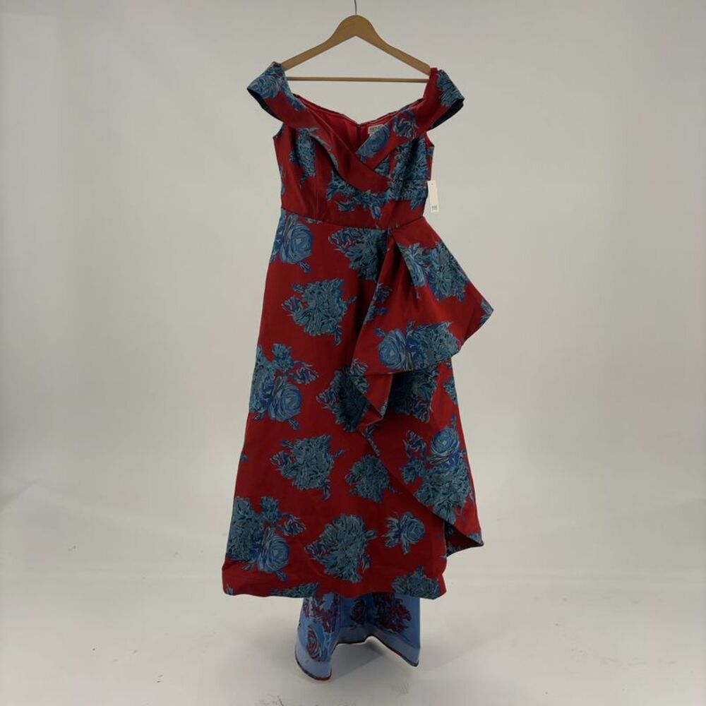 Rene Ruiz High-Low Gown in Multicolor